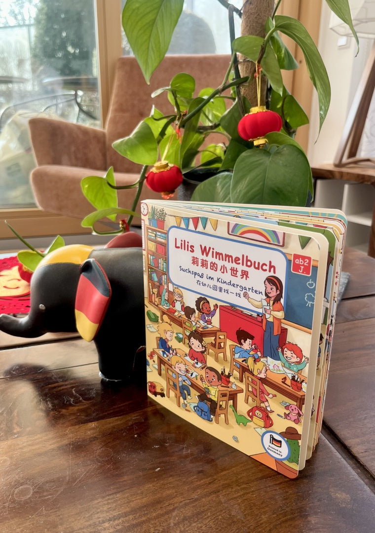 莉莉的小世界 Lilis Wimmelbuch （德国第一本中德双语绘本）