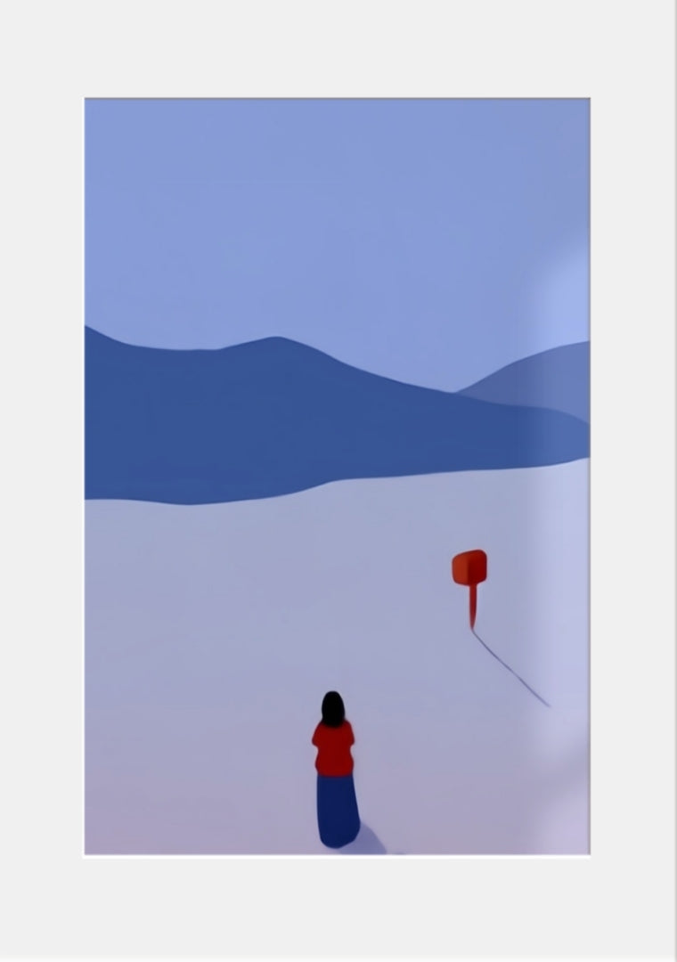红鲸书肆 明信片 书版画