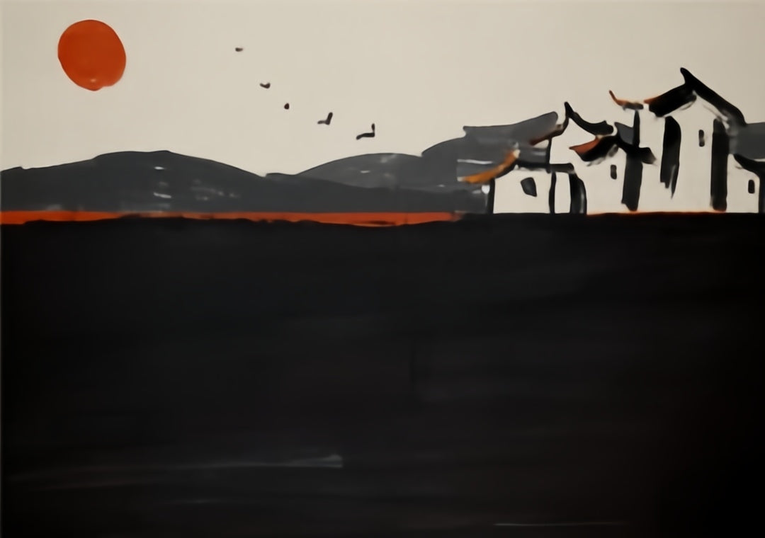 红鲸书肆 明信片 书版画